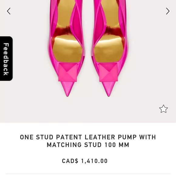 Valentino One Stud Pumps - Picture 4 of 11